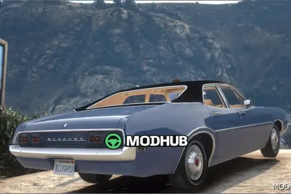 Mercury Montego 4 Дверний Седан 1970 - Стильний та Реалістичний — 3