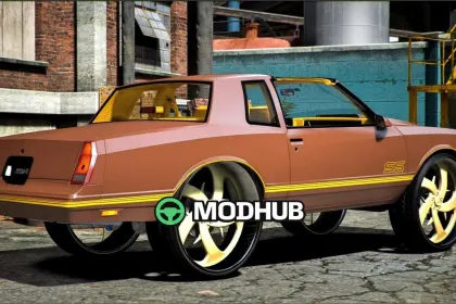 Chevrolet Monte Carlo SS Brownsugar Donk - Unique Stylish Vehicle