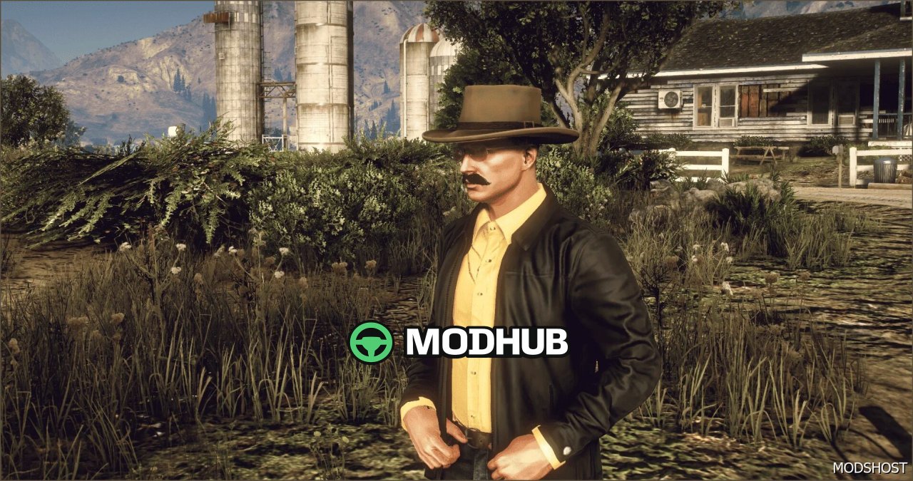 Шикарний ковбойський капелюх Sandridge MP для чоловіків (одиночний/FiveM)