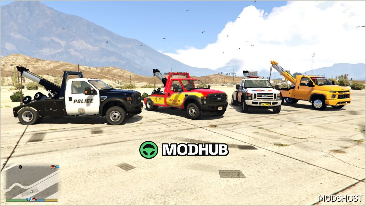 Пакет евакуаторів TOW Truck Wrecker - детальний та функціональний