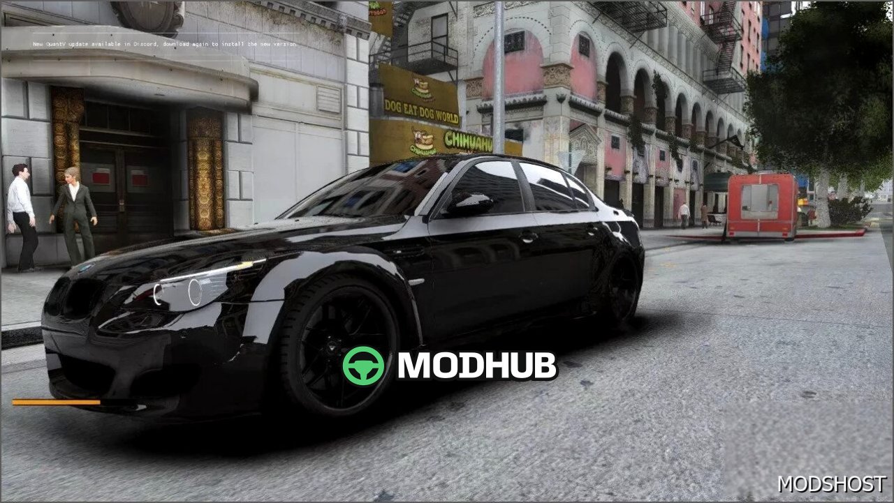 BMW M5 E60 Lumma: Потужний та агресивний автомобільний мод