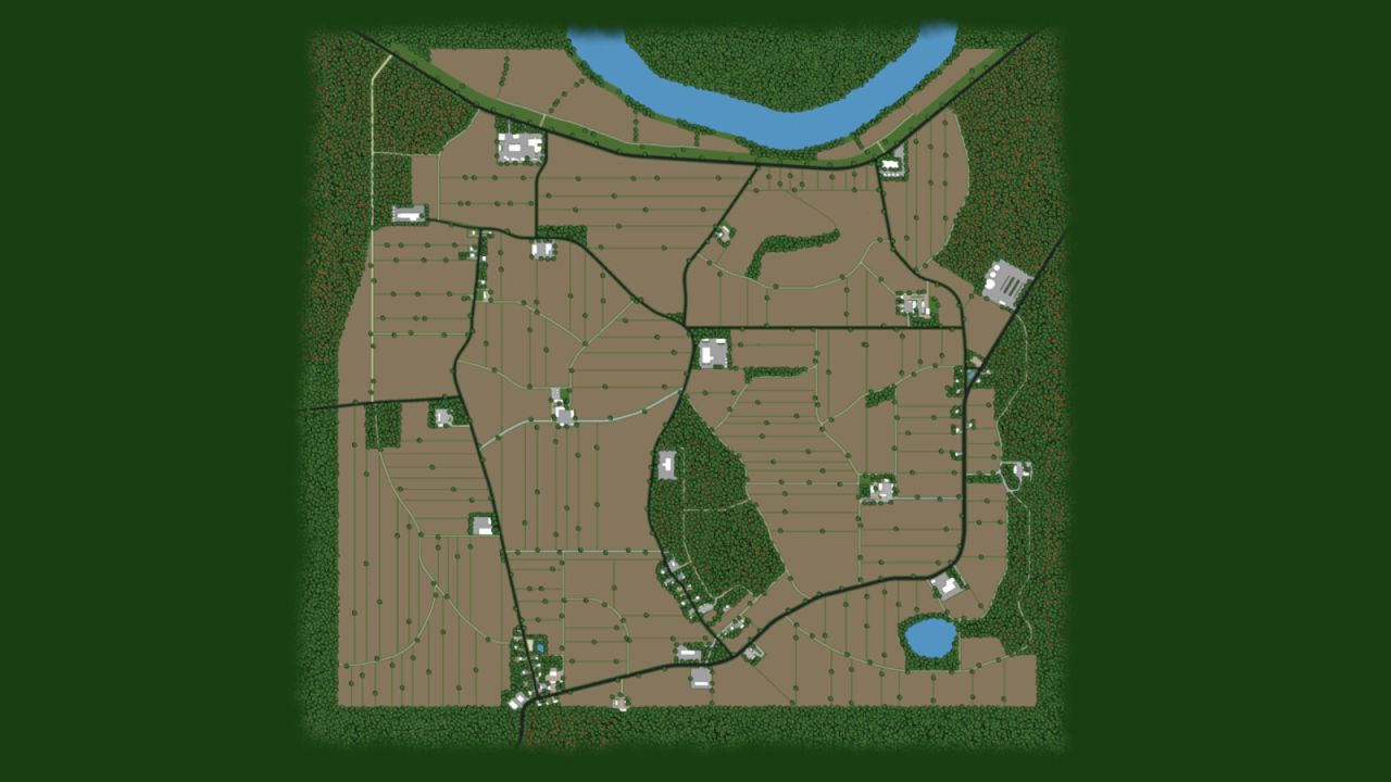 Ефективна Карта Wola Zabierzowska для Farming Simulator 25