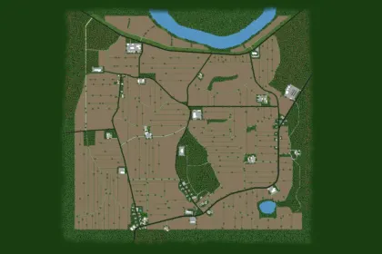 Ефективна Карта Wola Zabierzowska для Farming Simulator 25 — 2