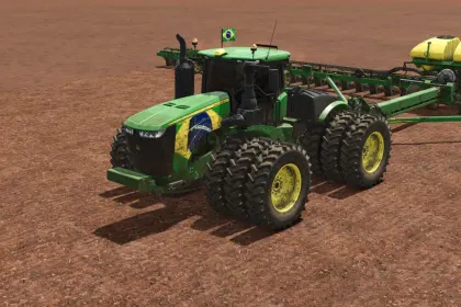 Mocny Traktor John Deere 9R South America Series dla Maksymalnej Wydajności — 4