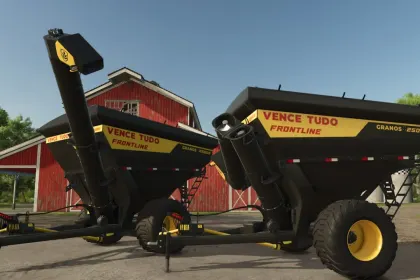 Efficient Loading Device Vence Tudo Granos 25000 Frontline for Farming Simulator 25