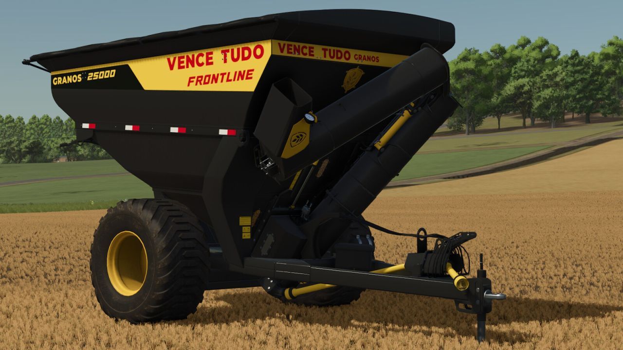 Ефективний Вантажний Пристрій Vence Tudo Granos 25000 Frontline для Farming Simulator 25