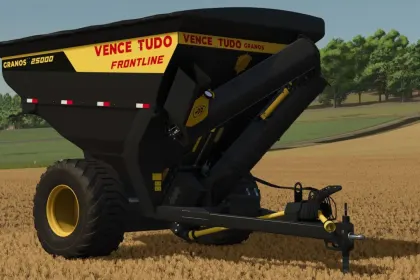 Efficient Loading Device Vence Tudo Granos 25000 Frontline for Farming Simulator 25 — 2
