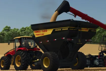 Efficient Loading Device Vence Tudo Granos 25000 Frontline for Farming Simulator 25 — 3