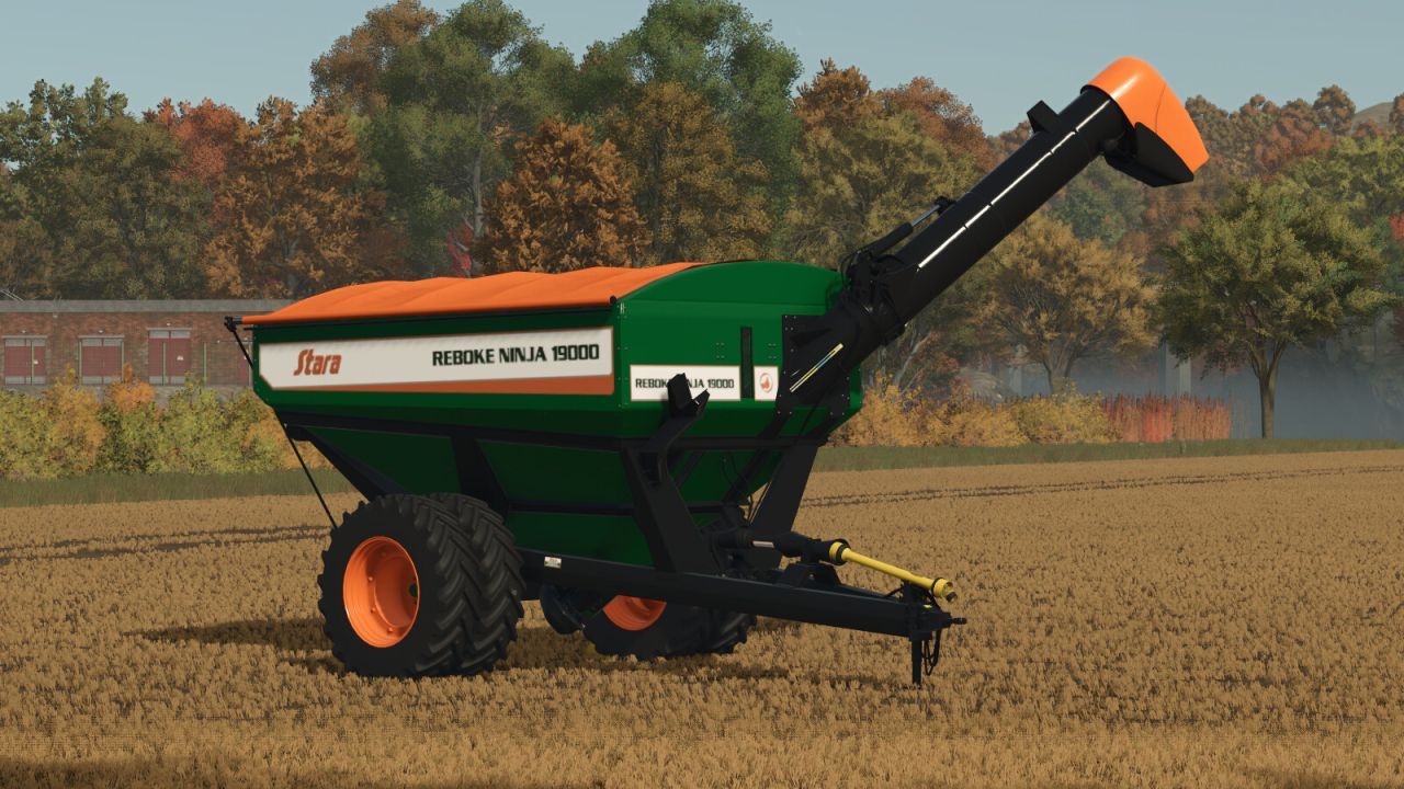 Efektywny Mod Stara Ninja 19000 do Szybkiego Zbierania Plonów w Farming Simulator 25