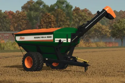 Efektywny Mod Stara Ninja 19000 do Szybkiego Zbierania Plonów w Farming Simulator 25 — 2
