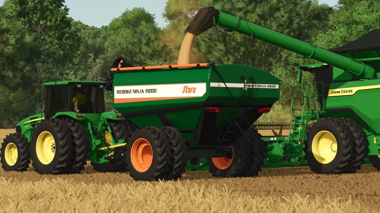 Efektywny Mod Stara Ninja 19000 do Szybkiego Zbierania Plonów w Farming Simulator 25