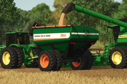 Efektywny Mod Stara Ninja 19000 do Szybkiego Zbierania Plonów w Farming Simulator 25 — 3
