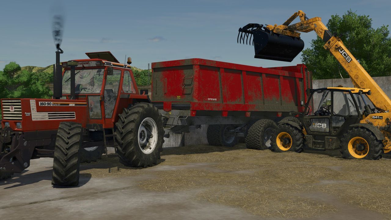 Effizienter Miststreuer Brimont EBV 1500 für Farming Simulator 25