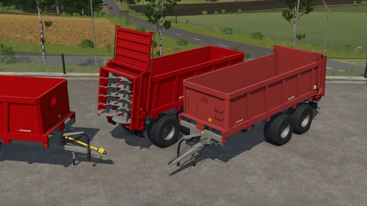 Effizienter Miststreuer Brimont EBV 1500 für Farming Simulator 25