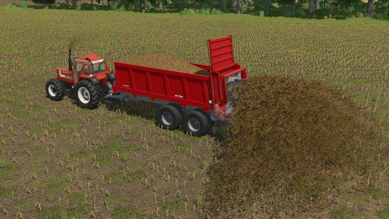 Effizienter Miststreuer Brimont EBV 1500 für Farming Simulator 25