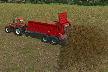 Efficient Manure Spreader Brimont EBV 1500 for Farming Simulator 25 — 3