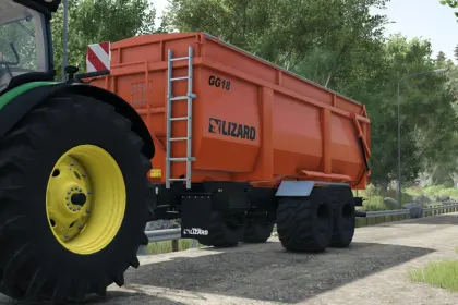 Efficient Trailer Lizard GG18 for Farming Simulator 25 — 3