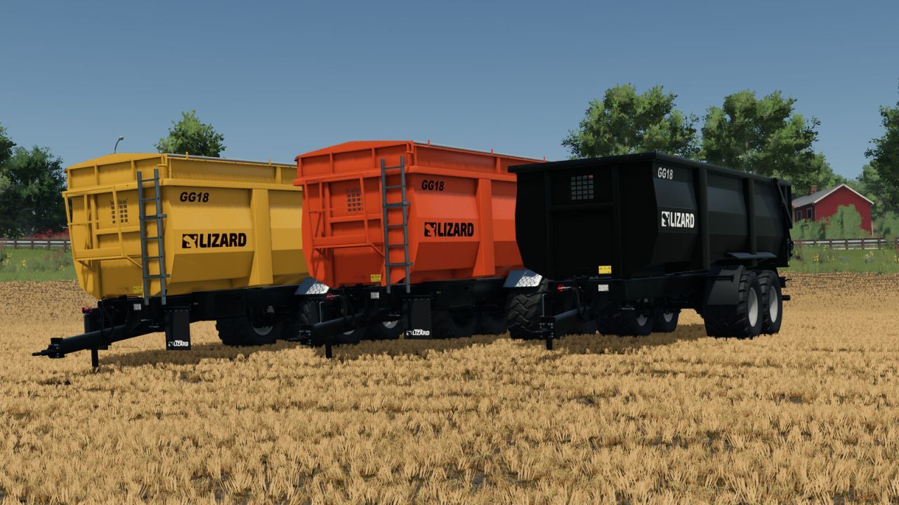 Ефективний Причіп Lizard GG18 для Farming Simulator 25