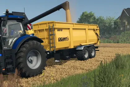 Efficient Trailer Gigant GG18 for Farming Simulator 25