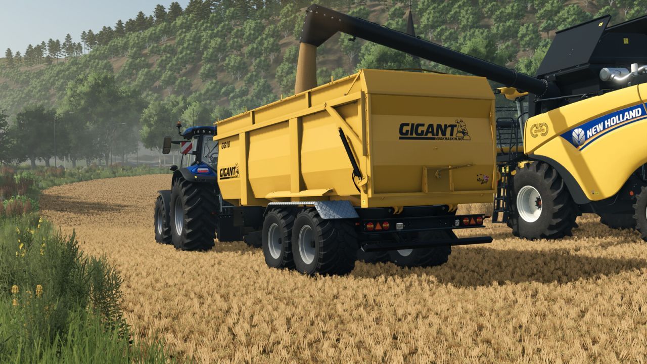 Ефективний Причіп Gigant GG18 для Farming Simulator 25
