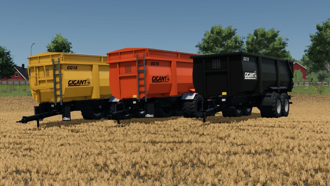 Ефективний Причіп Gigant GG18 для Farming Simulator 25