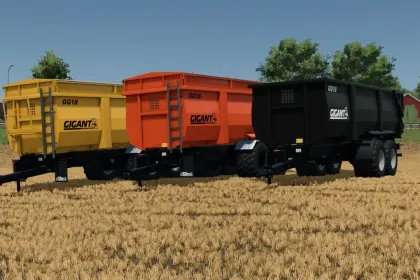 Ефективний Причіп Gigant GG18 для Farming Simulator 25 — 4