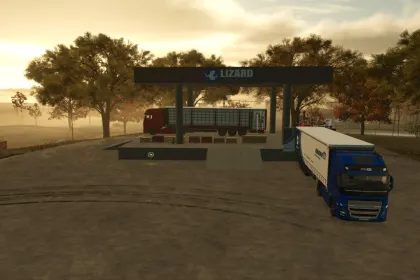 Efektywny Centrum Logistyczne Lizard dla Farming Simulator 25