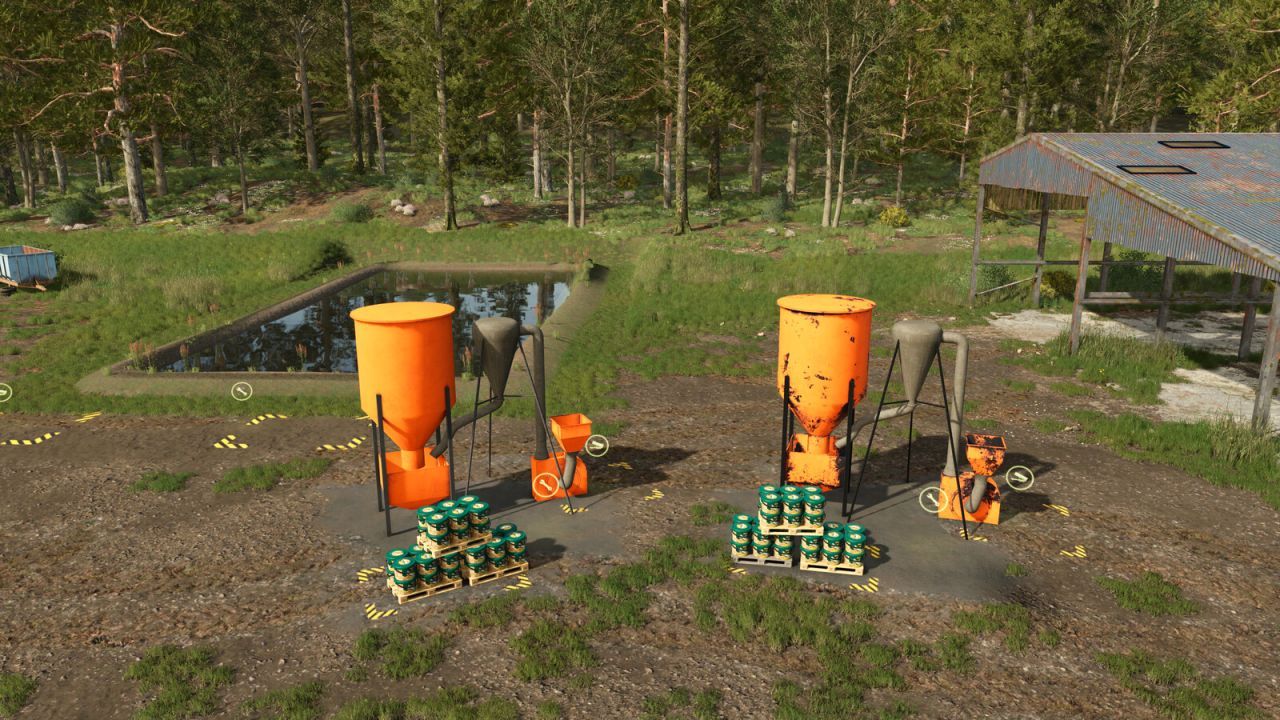 Effektive Fischfutterfabrik in Farming Simulator 25