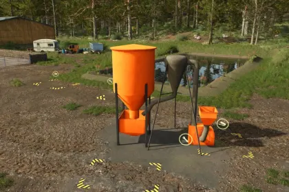 Ефективна Фабрика Кормів для Риб у Farming Simulator 25 — 3