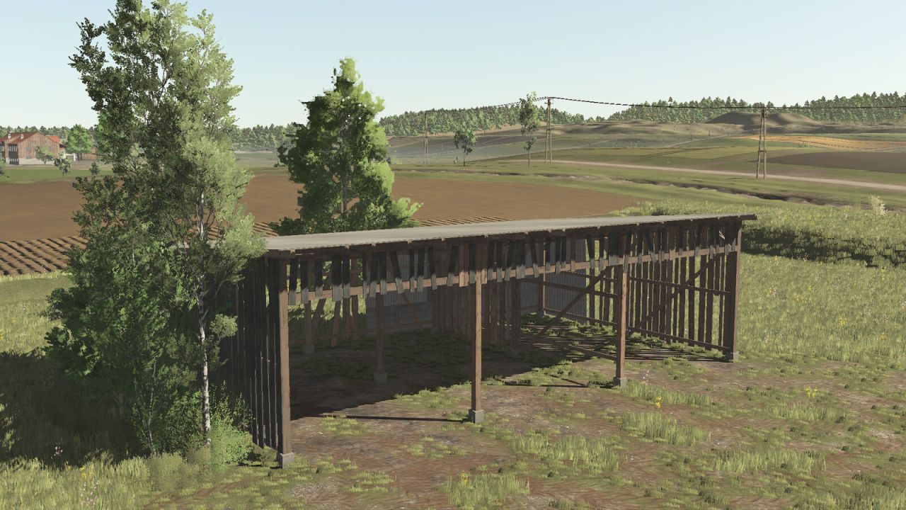 Ефективний Склад для Зберігання Техніки у Farming Simulator 25