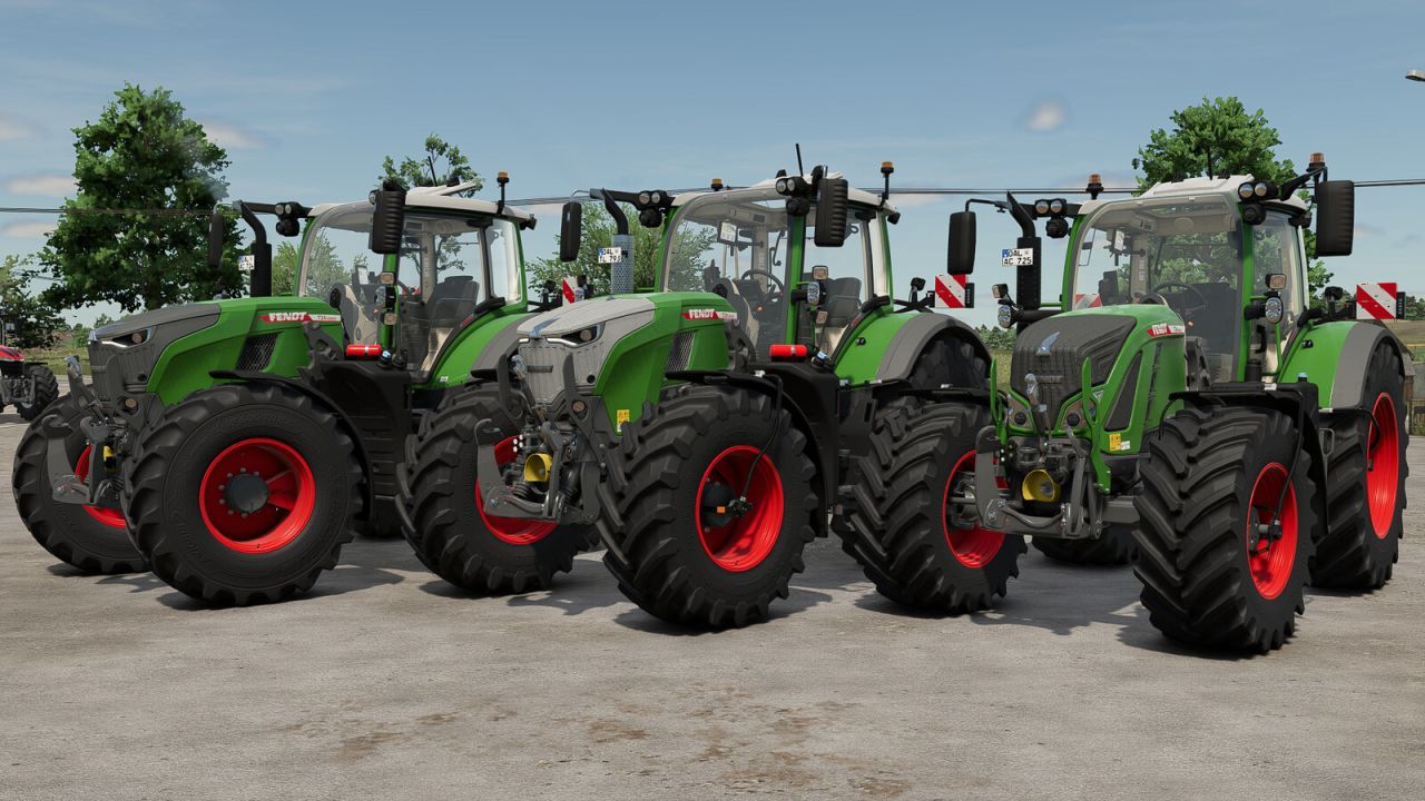 Powerful Tractor Fendt 700 Vario Gen6/7 for Efficient Farming