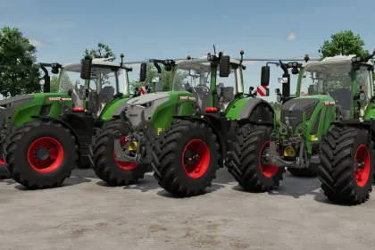 Mocny Traktor Fendt 700 Vario Gen6/7 do Efektywnego Rolnictwa