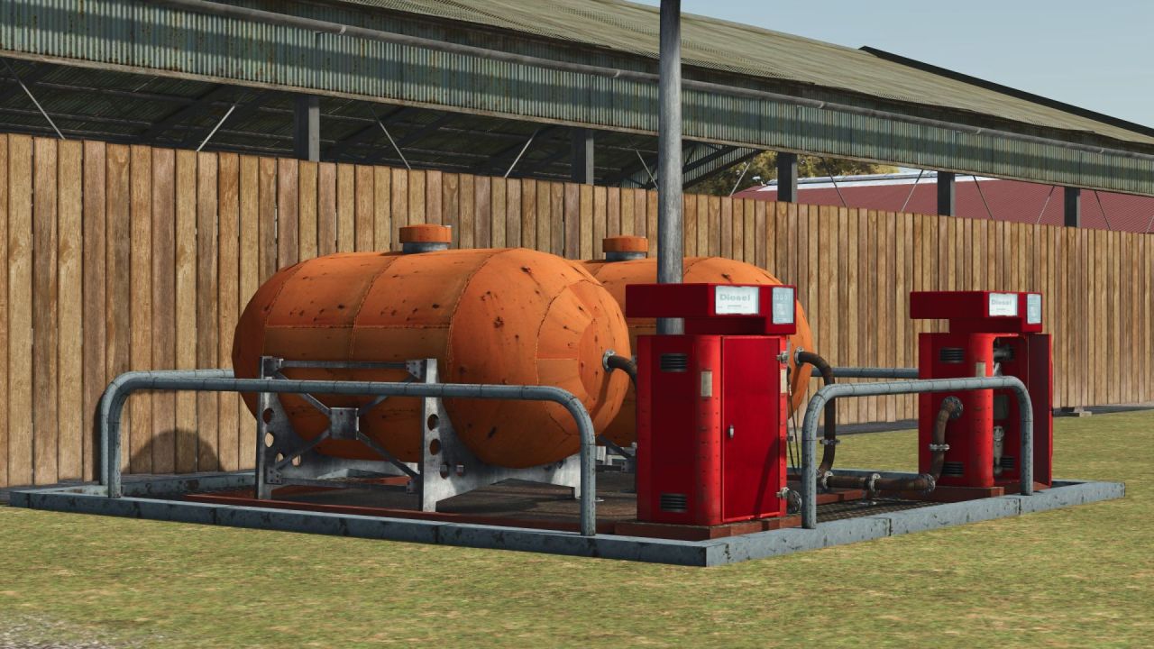 Ефективна АЗС та Силос для Зберігання Вашого Пального у Farming Simulator 25