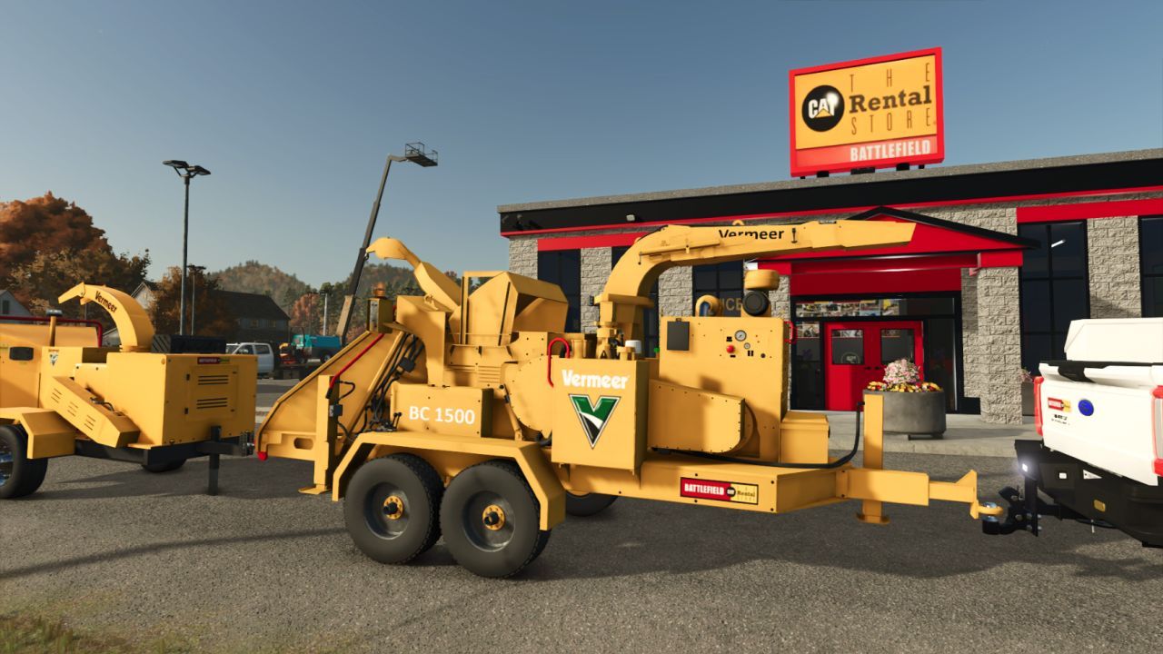 Ефективний Вермер CR1500 'Battlefield Rental' для Farming Simulator 25