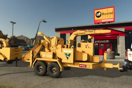 Efektywny Vermeer CR1500 'Battlefield Rental' do Farming Simulator 25