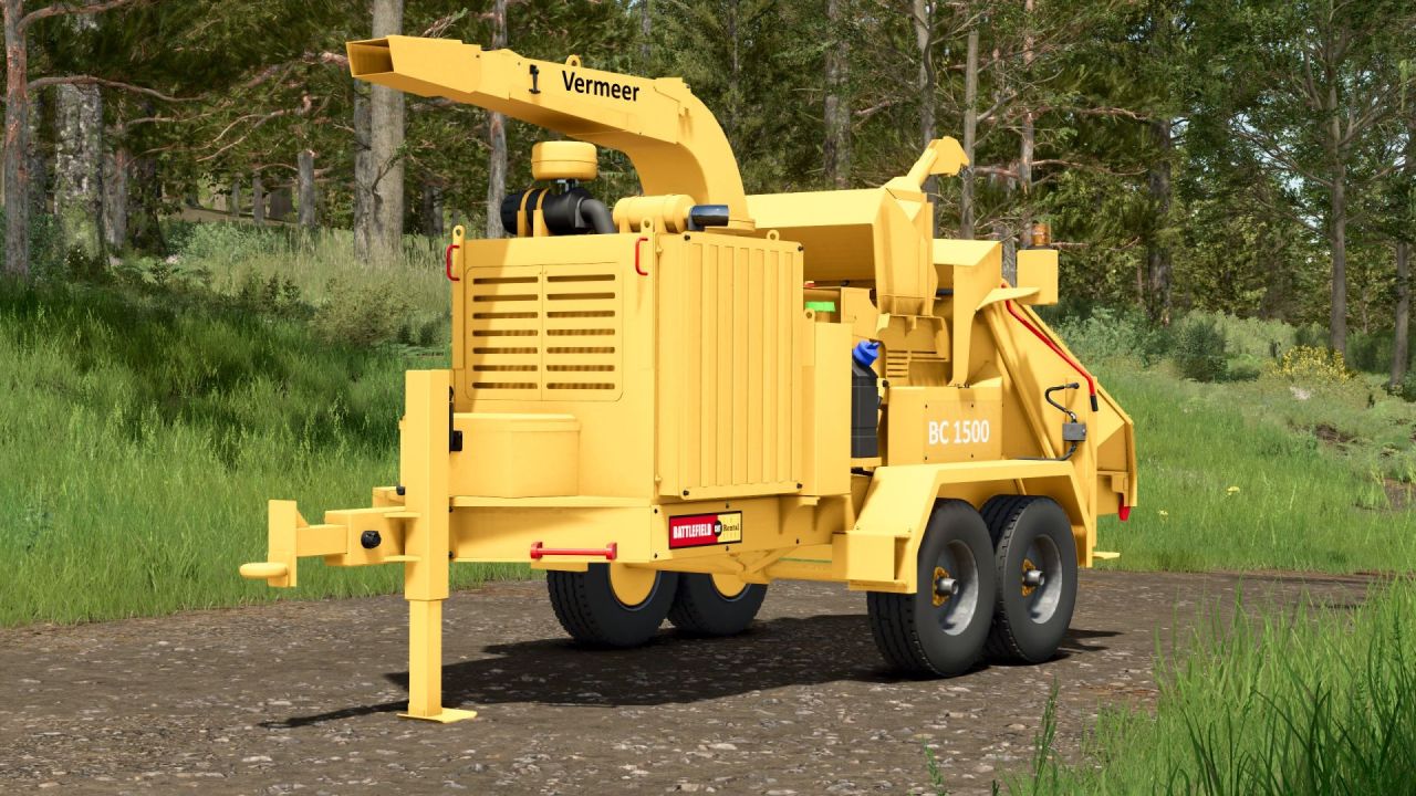 Efficient Vermeer CR1500 'Battlefield Rental' for Farming Simulator 25