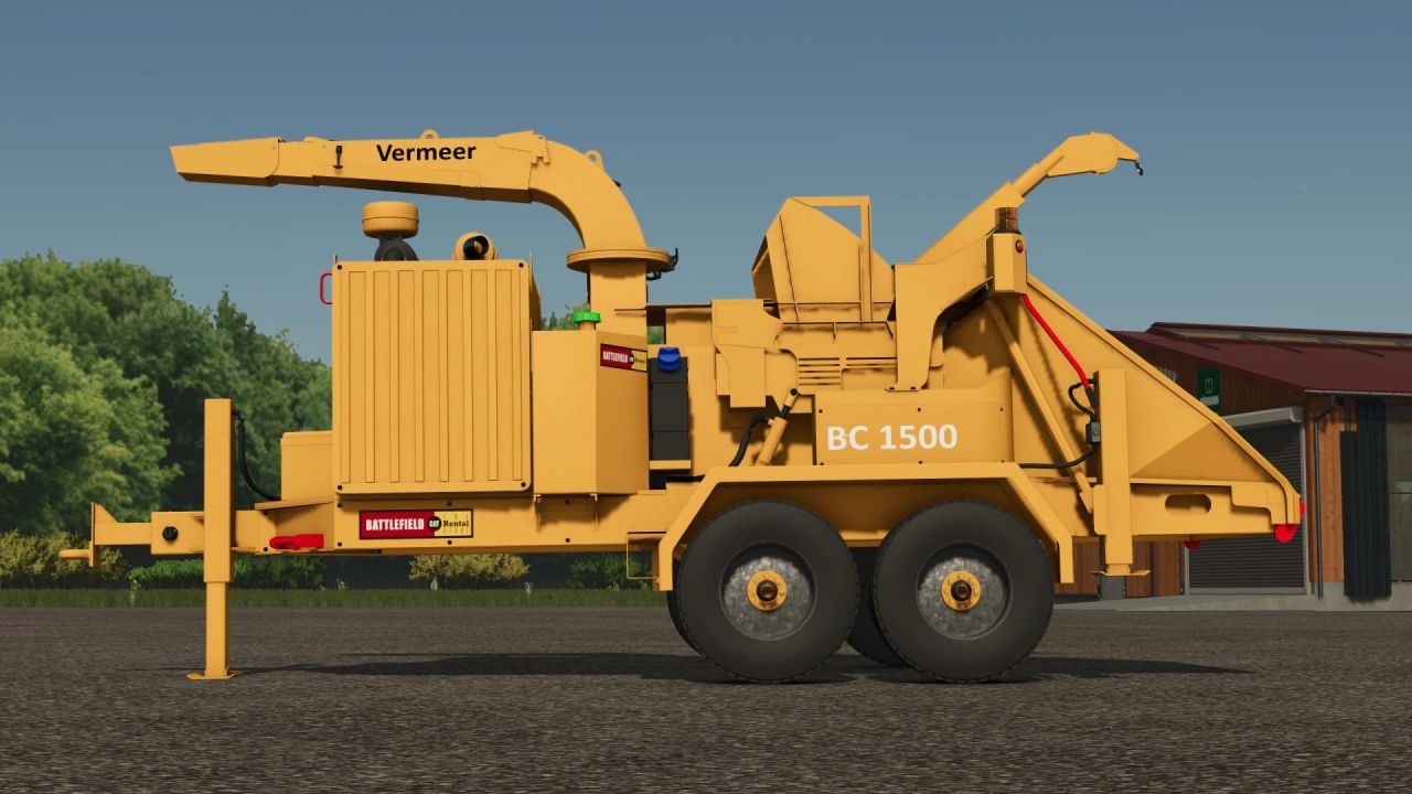Efficient Vermeer CR1500 'Battlefield Rental' for Farming Simulator 25