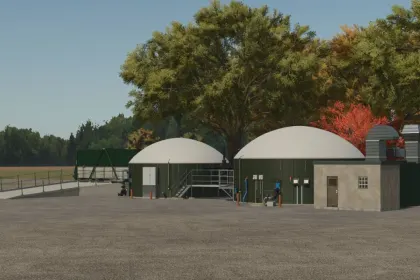 Effiziente Biogasanlage mit 99kW Leistung für mittlere Betriebe