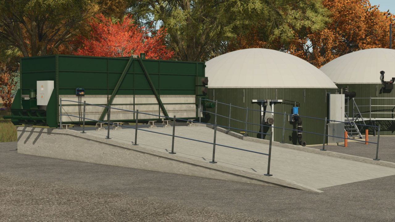 Effiziente Biogasanlage mit 99kW Leistung für mittlere Betriebe