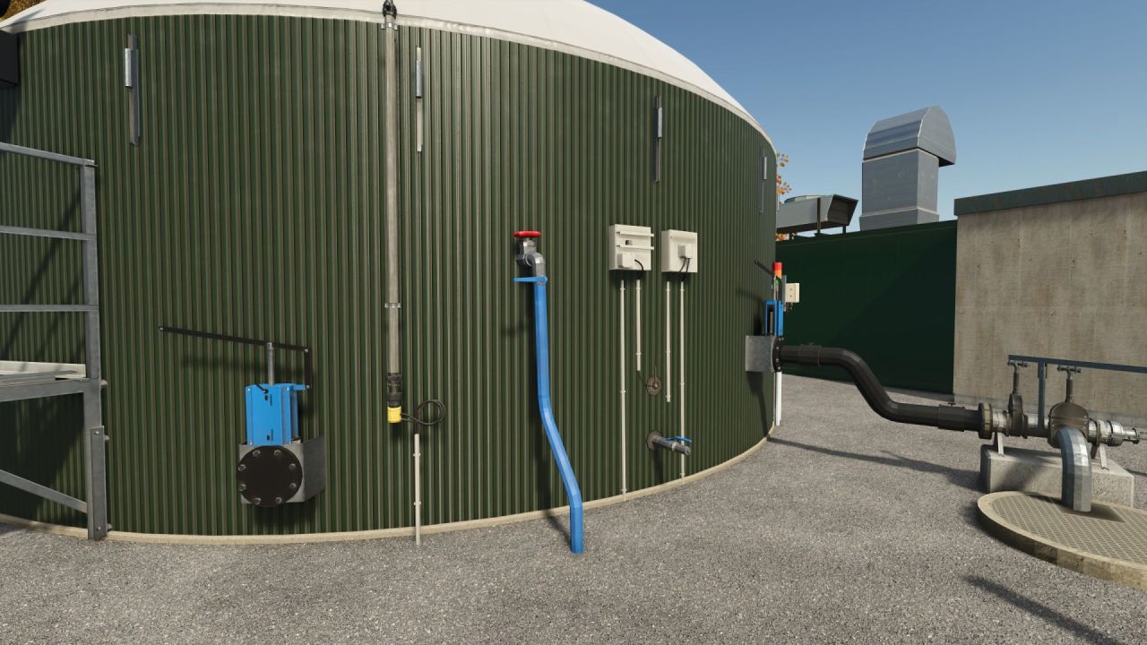 Effiziente Biogasanlage mit 99kW Leistung für mittlere Betriebe