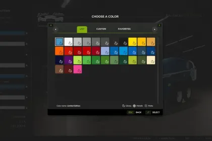 Efficient Press John Deere C441R Limited Edition for Farming Simulator 25 — 4