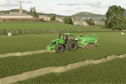 Effizienter John Deere C441 Ballenpressen für Ihre Felder — 5