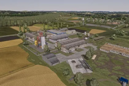 Мапа FSH Ding Map V5 для Farming Simulator 25 — 1