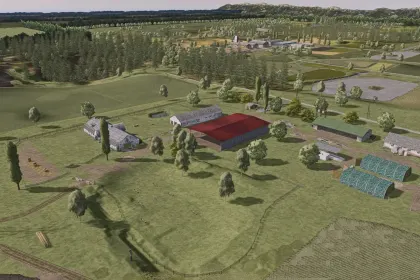 Мапа FSH Ding Map V5 для Farming Simulator 25 — 2