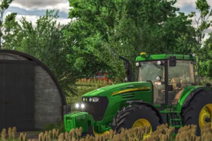 Efektywny Traktor John Deere 7020 do Farming Simulator 25