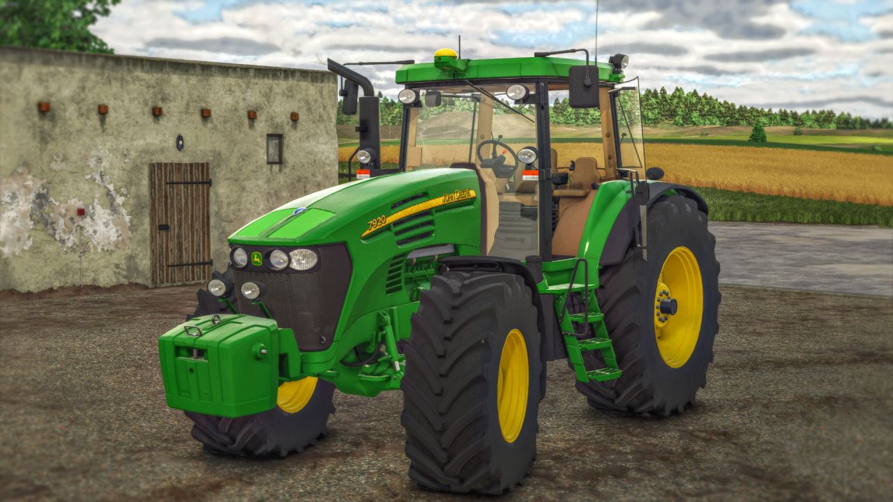 Efficient Tractor John Deere 7020 for Farming Simulator 25