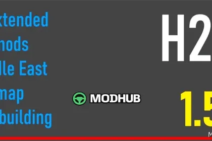 Hybrid Plus 1.58: Exciting ETS2 Map Mod