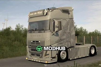 Volvo FH5 VAN DE Wiel Transport - sleek and powerful