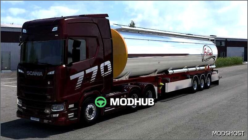 Menci Cistern Fuel V1.1 Mod – Stylish and Functional Trailer