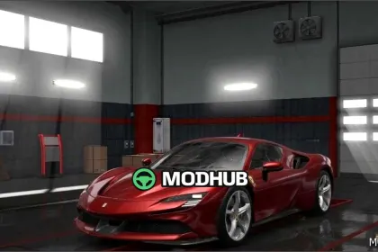 Ferrari SF90 1.58 - oszałamiający samochód sportowy